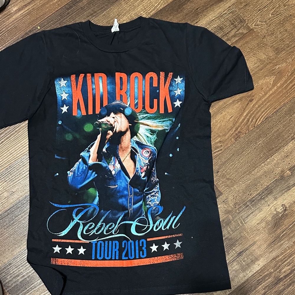 Rebel Soul Tour 2013 T-Shirt - Black